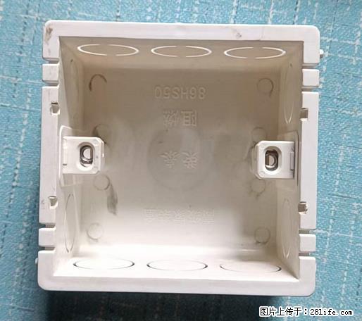 桂林荣泰吹塑、注塑【厂家直销】PVC阴燃电工配件，精品86底盒 - 家居生活 - 聊城生活社区 - 聊城28生活网 lc.28life.net
